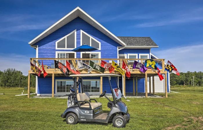 The Blue Musky Golf, UTV & Snowmobile Escape
