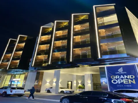 Jeonju Ruel Hotel Deokjin Park Main Branch 徳津公園周辺のホテル