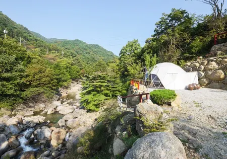 Hamyang Jirisan Chilseon Valley Glamping