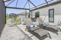 BUILT IN 2023! 5 BD 2 BA HUGE LANAI W/ SOUTH FACING HEATED SALT POOL, 2 KINGS