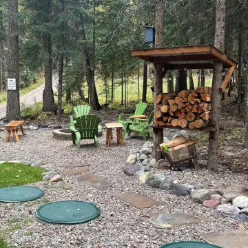 A Cabin by the Creek in beautiful Northwest Montana.