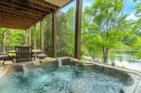 Waterfront•3rd Night FREE w 2 Night Stay thru June-Close to Helen & Wineries