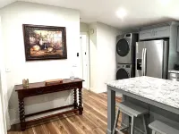 Modern Open Floor Plan Guest Apt with King