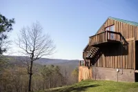 Hot Tub, Patio, and Fire Pit - Cooper's Ozark Cabin
