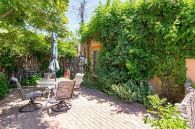 Walk to Plaza From 2/2 Adobe bungalow