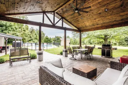 Home in Dowagiac with private pool