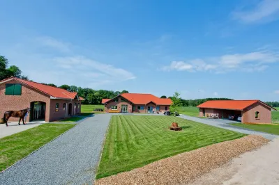 Idyllically situated villa in country house style with sauna Ideal for groups & families Hotel a 