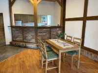 100 square meter apartment with two sleeping areas, terrace, kitchen, bathroom and sauna! Hotel a Putbus