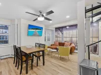 NEW-Free Prkg-2BR/2.5Bath/3 Queen Size Beds-Duplex โรงแรมในโฮโบเคน