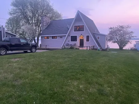 Beautiful lakefront home directly on Hubbard Lake, East Shore