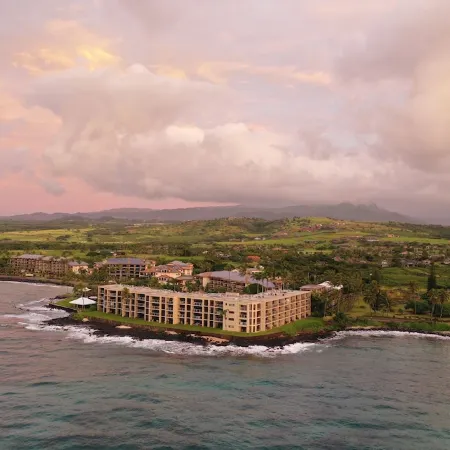 Kauai Vacation Rental - Kuhio Shores 319–Oceanfront, Sunset Views, A/C!