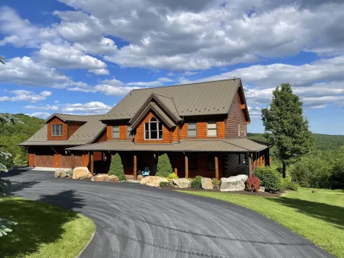 Amazing log home with views that abound!