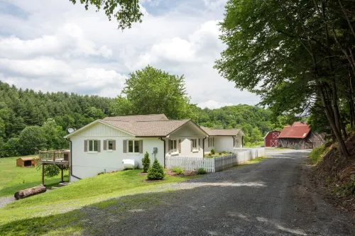 36 Private Acres on the New River w/Hot Tub