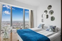 30th+ Floor Apartments in Sky Tower Hotels in Wrocław