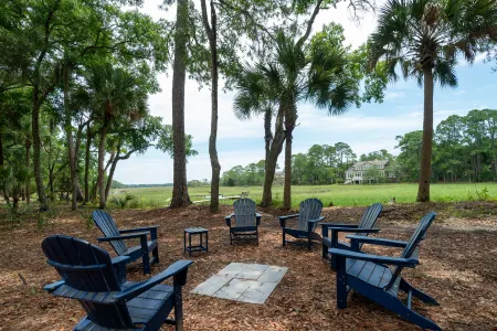 Stunning Marsh Views and Spacious Outdoor Living - Elegant Family Retreat