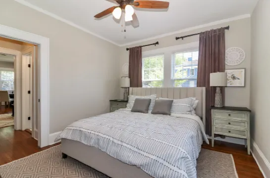 Modern Amenities and Cozy Screened Porches - Charming Historic Retreat