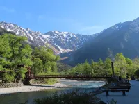 Nakanoyu Onsen Ryokan Hotels near Mt. Yake