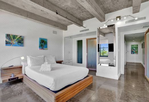 오션 뷰 아파트 내부 주방