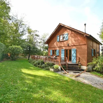 Chalet in Biron with Sauna and Nature Views
