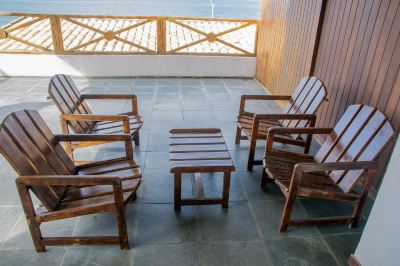 共有エリア ホテル ブルマの写真