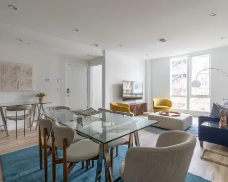 Sun-Drenched 3Br Loft with Outdoor Space Near NYC Hotels in Hoboken