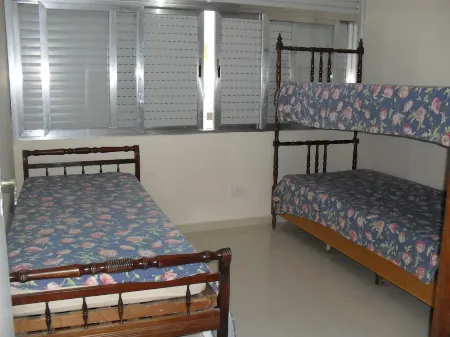 Apt 2 qtos, Wi-Fi, 2 bathrooms, fte beach w / panoramic view, Gonzaga (channel 3) Отели рядом с достопримечательностью «Museum of the Port of Santos»