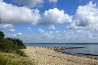 The beach house COAST with sea view, sauna, whirlpool, fireplace, garden