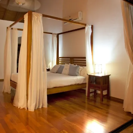 Secluded, exclusive, totally private luxury villa overlooking the prettiest bay.