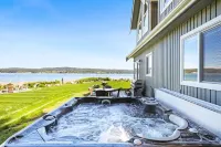 Open Design West Coast Home on 1600 Feet of Private Waterfront