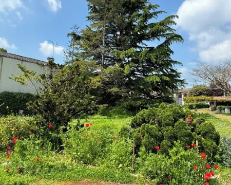 Maison de Plein Pied, Dans un Jardin Arboré, au Calme, en Plein Centre-ville Hôtels à : Luçon