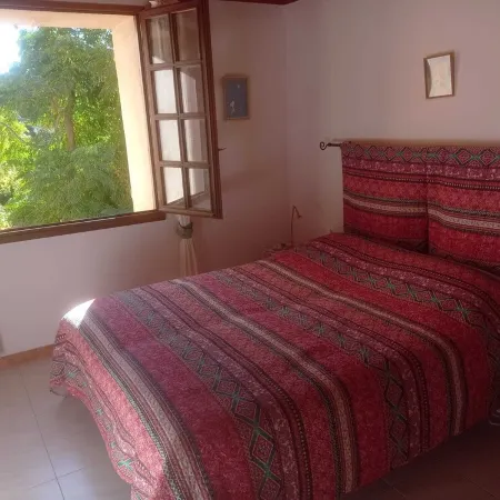 On vacation with the dog? House with enclosed garden in the center of Roquebrun.