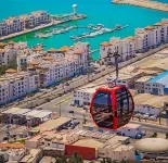 Luxury apartment with sea view, 5 minutes walk from the beach! With air conditioning