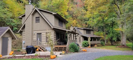 Cozy Log Cabin Getaway Waynesville, Smokey Mountains, Blue ridge Parkway Отели рядом с достопримечательностью «Блу-Ридж-Паркуэй»