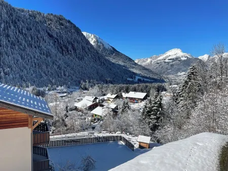 Cosy 4-person apartment near town center and ski lifts.