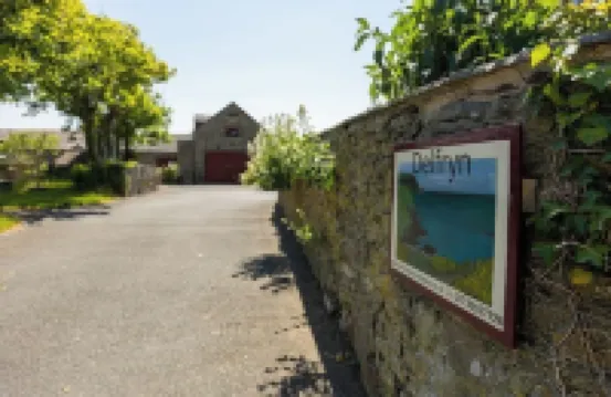 Ideal location between Solva and St. Davids. Large garden with views of the bay.