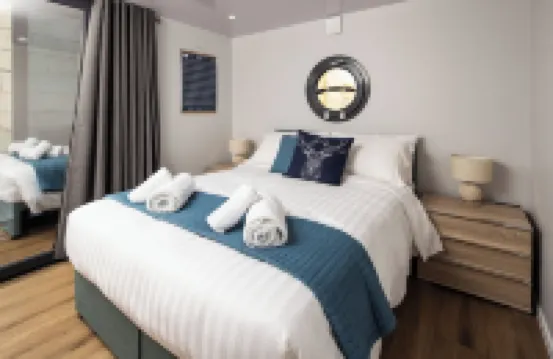 Oyster floating pod in St Helier Marina Hotels in 