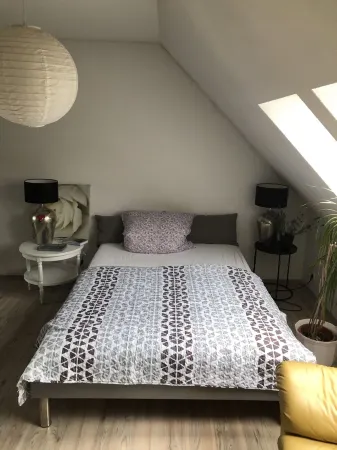 Great house with cozy fireplace and garden in the north of Berlin