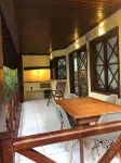 House N12 in Maresias, gated community facing the beach.