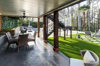 Luxury Retreat in Smyrna Pool, Pickleball and More! - bar
