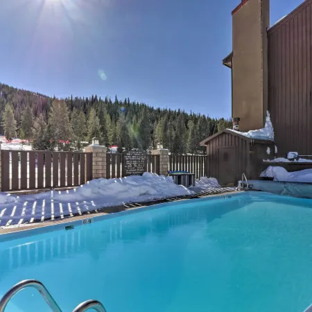 Copper Mtn Condo w/ Heated Pool: Ski-in/Walk-Out!
