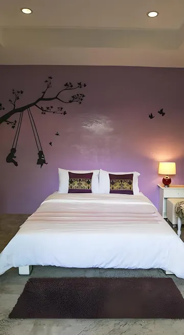 ห้องมาตรฐานเตียงใหญ่พร้อมพัดลม