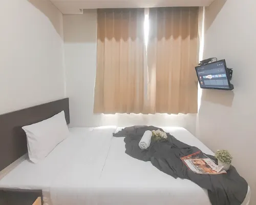 Simple Look 2BR Apartment near Universities at Skyland City Jatinangor By Travelio Hotels in Jatinangor