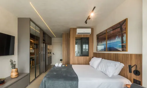 Studio With Balcony in Building With Pool Urb1406 - Homestays