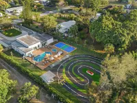 Unique Private Racing Track Villa Hotels in Golden Glades
