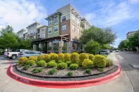High Speed WiFi 1-Bed Apartment at Frisco, Equipped Gym, Pool, AC, Work Space.