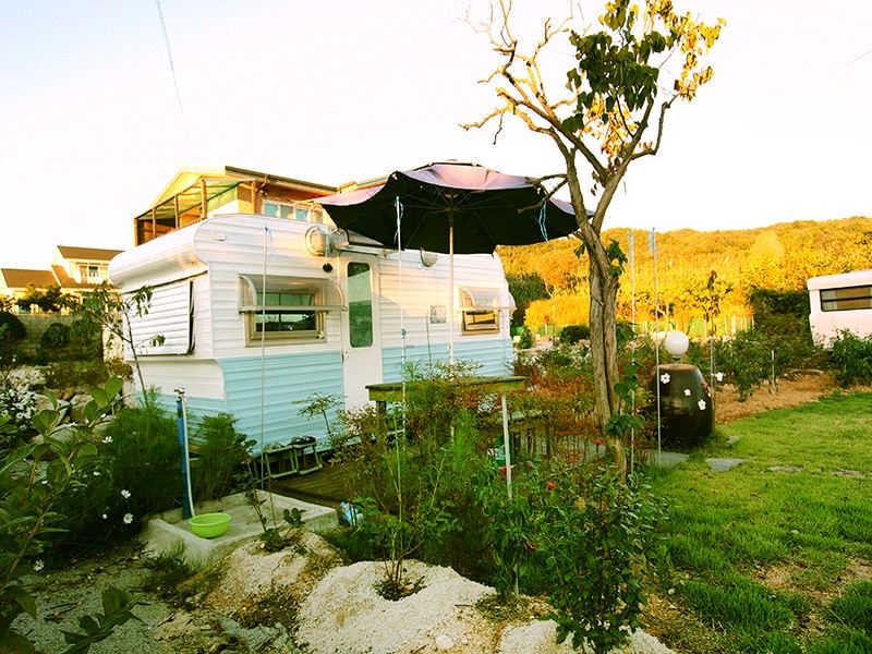 경주 라온펜션 외관