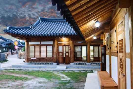 순천 한옥 마을 전경