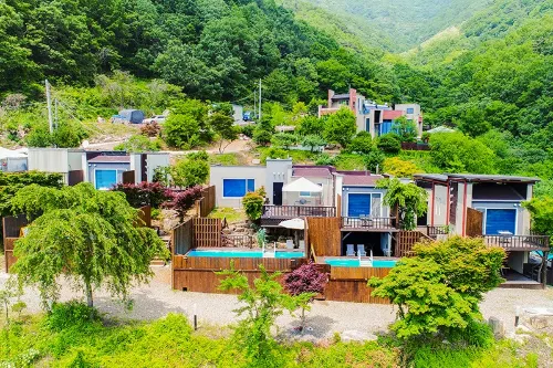 Penatess Pool Villa Hotels in Chungju