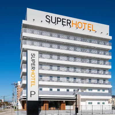 Super Hotel Yamagata Sakurambo-Higashine Station Front