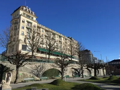 Hôtel de la Paix Lausanne Hotel berhampiran Falconeri